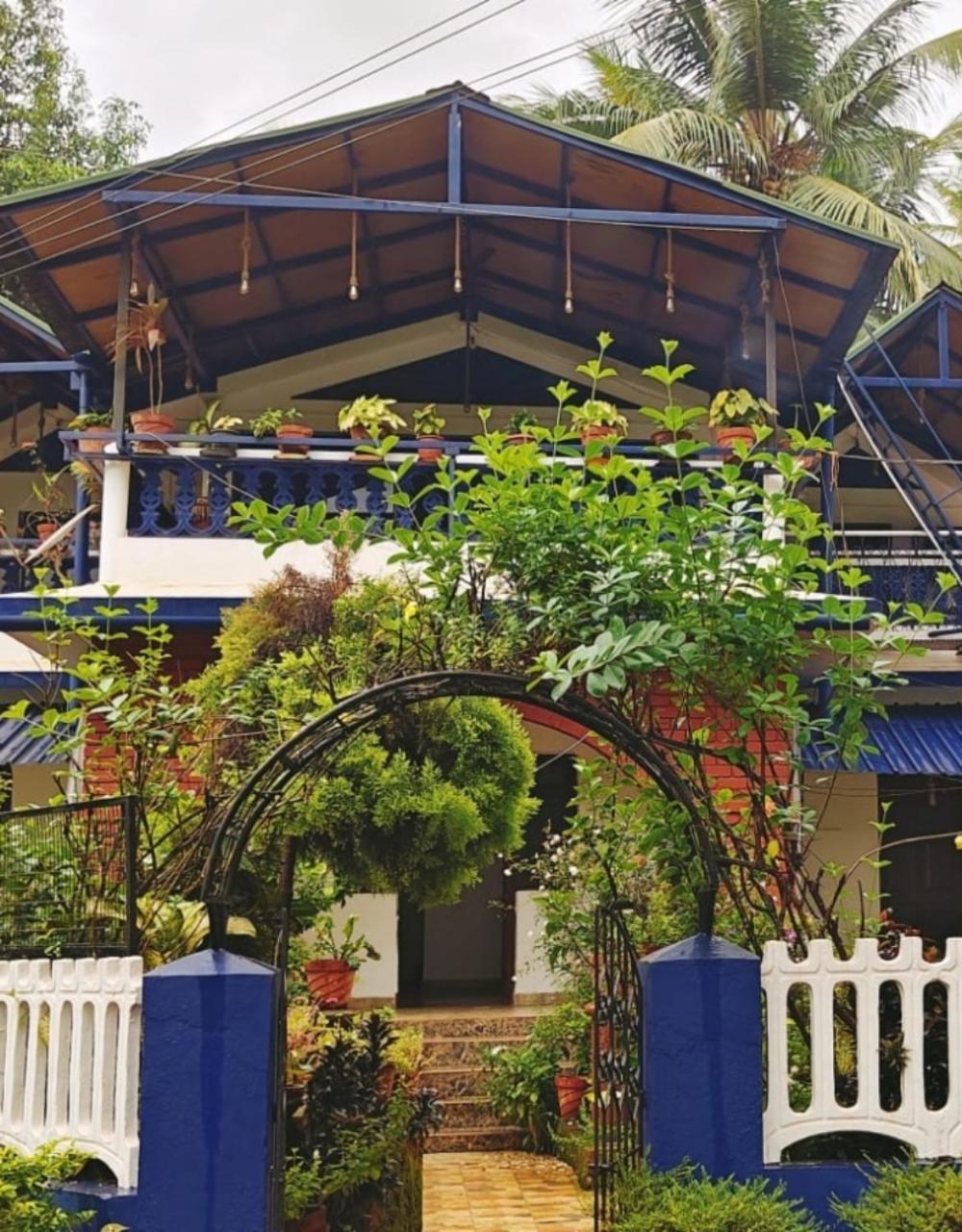 Curlies Blue House Βίλα Anjuna Εξωτερικό φωτογραφία